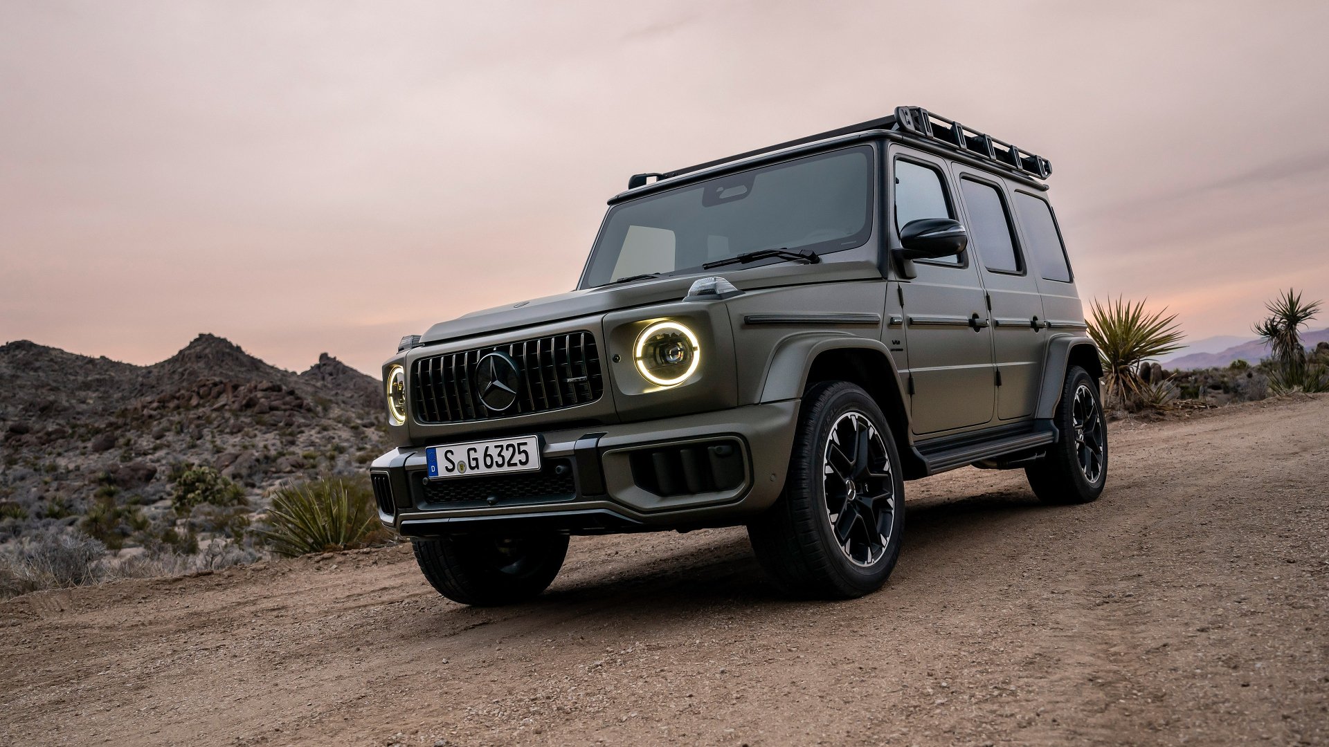Detailed vehicle in the open air
